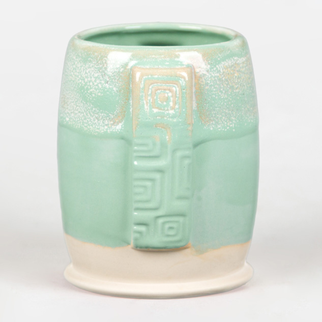 SW-514 Sage Gloss over SW-401 Light Flux
