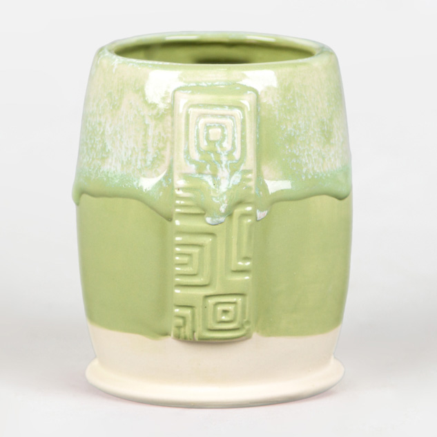 SW-514 Sage Gloss over SW-401 Light Flux