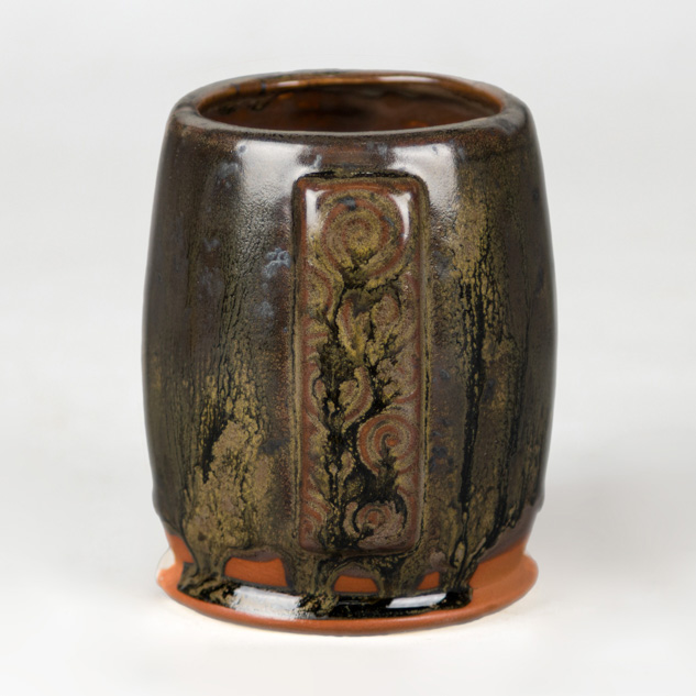 SW-220 Black Timber over SW-122 Maycoshino on EG-007 Terracotta Engobe