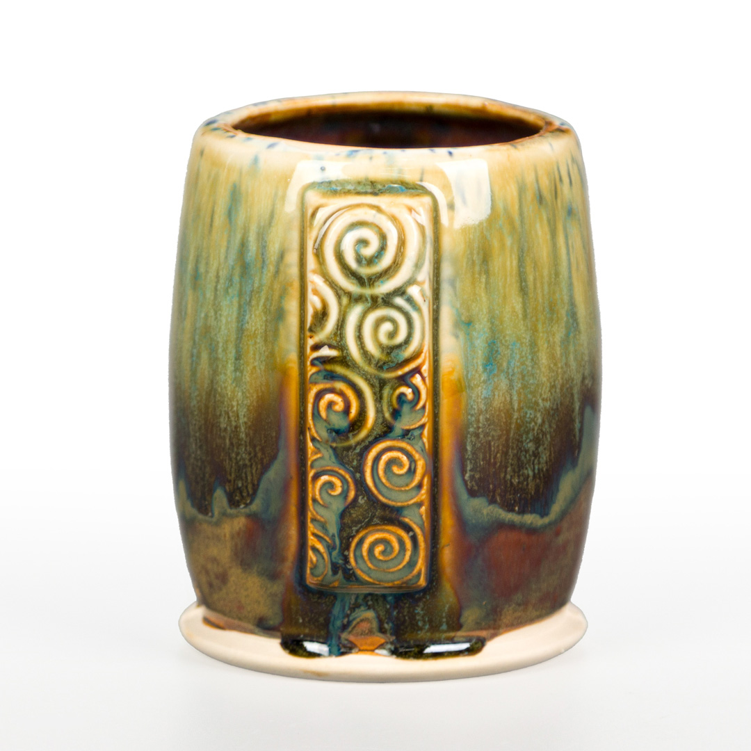 S-2701 Peacock Eyes over SW-229 Mood Ring