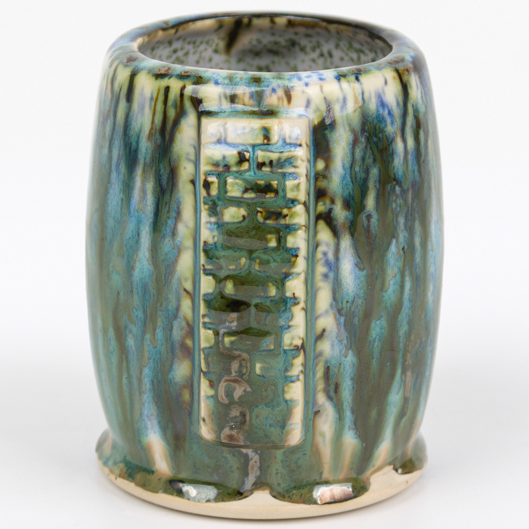 SW-222 Green Jasper over SW-225 Lily Pad