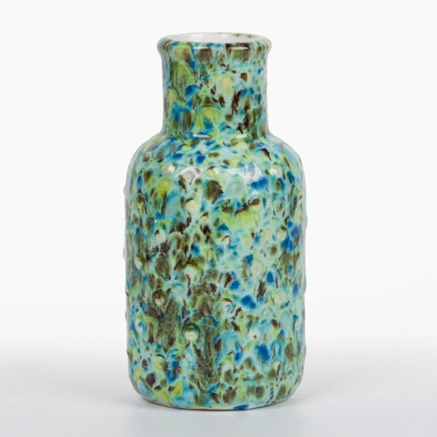 CG-1001 Gogh Iris over CG-716 Pagoda Green