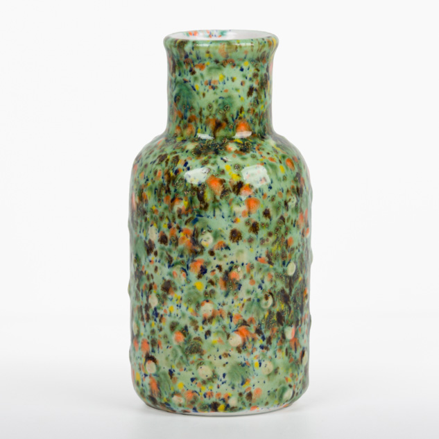 CG-981 Fruity Freckles over CG-716 Pagoda Green