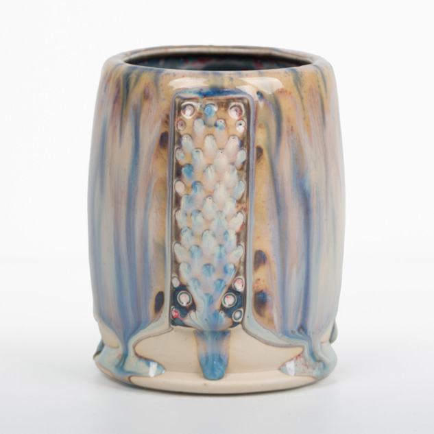SW-153 Indigo Rain over SW-226 Pink Pearl
