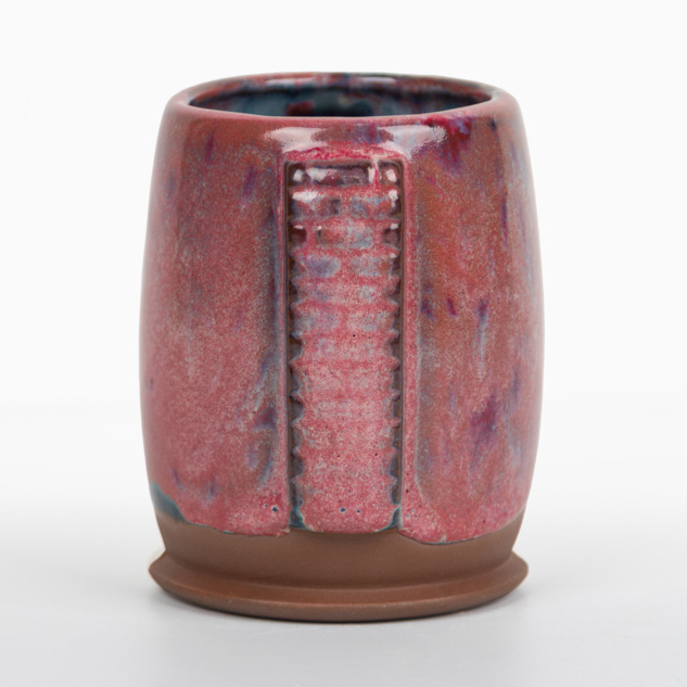 SW-177 Raspberry Mist over SW-226 Pink Pearl on EG003 Brick Red Engobe