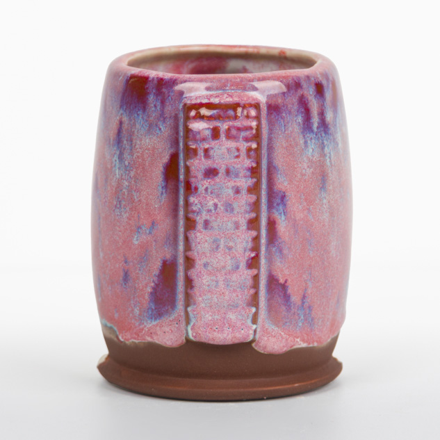 SW-177 Raspberry Mist over SW-226 Pink Pearl on EG003 Brick Red Engobe