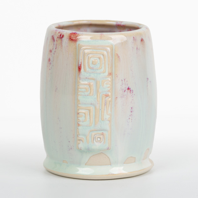 SW-226 Pink Pearl over EL-103 Sea Spray
