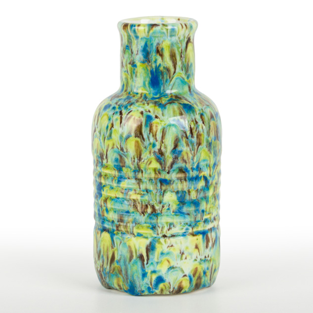 CG-1001 Gogh Iris over CG-717 Pistachio