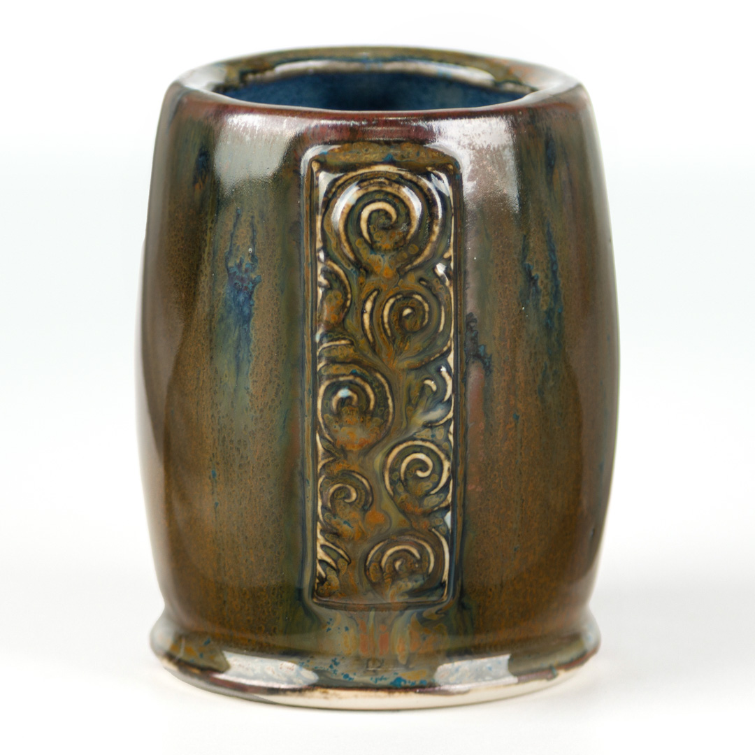 SW-130 Copper Jade over SW-227 Tidal Wave