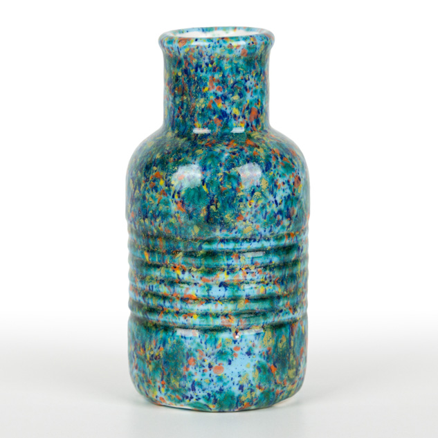 CG-981 Fruity Freckles over CG-718 Blue Caprice