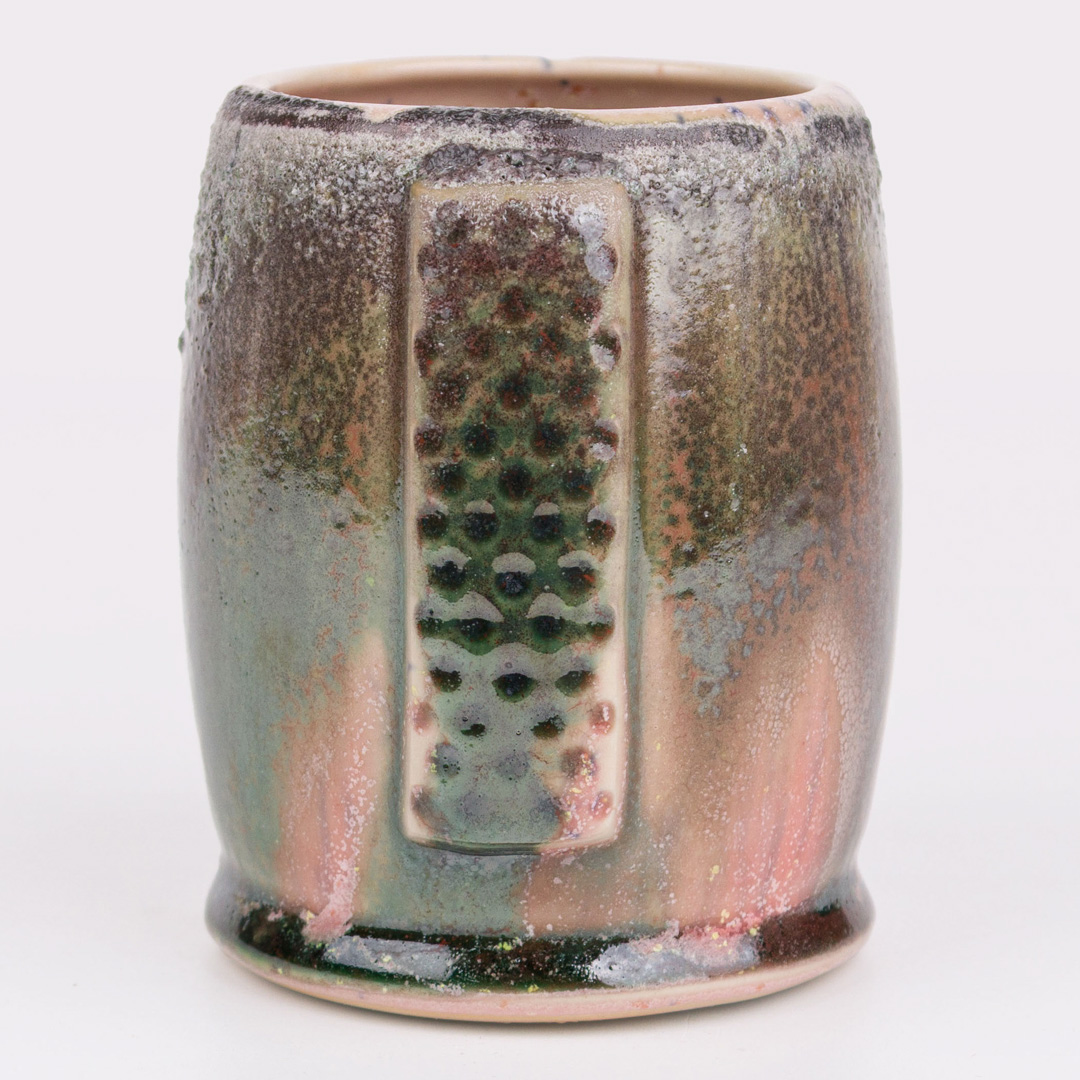 EL-156 Bluegrass over SW-230 Pink Speck