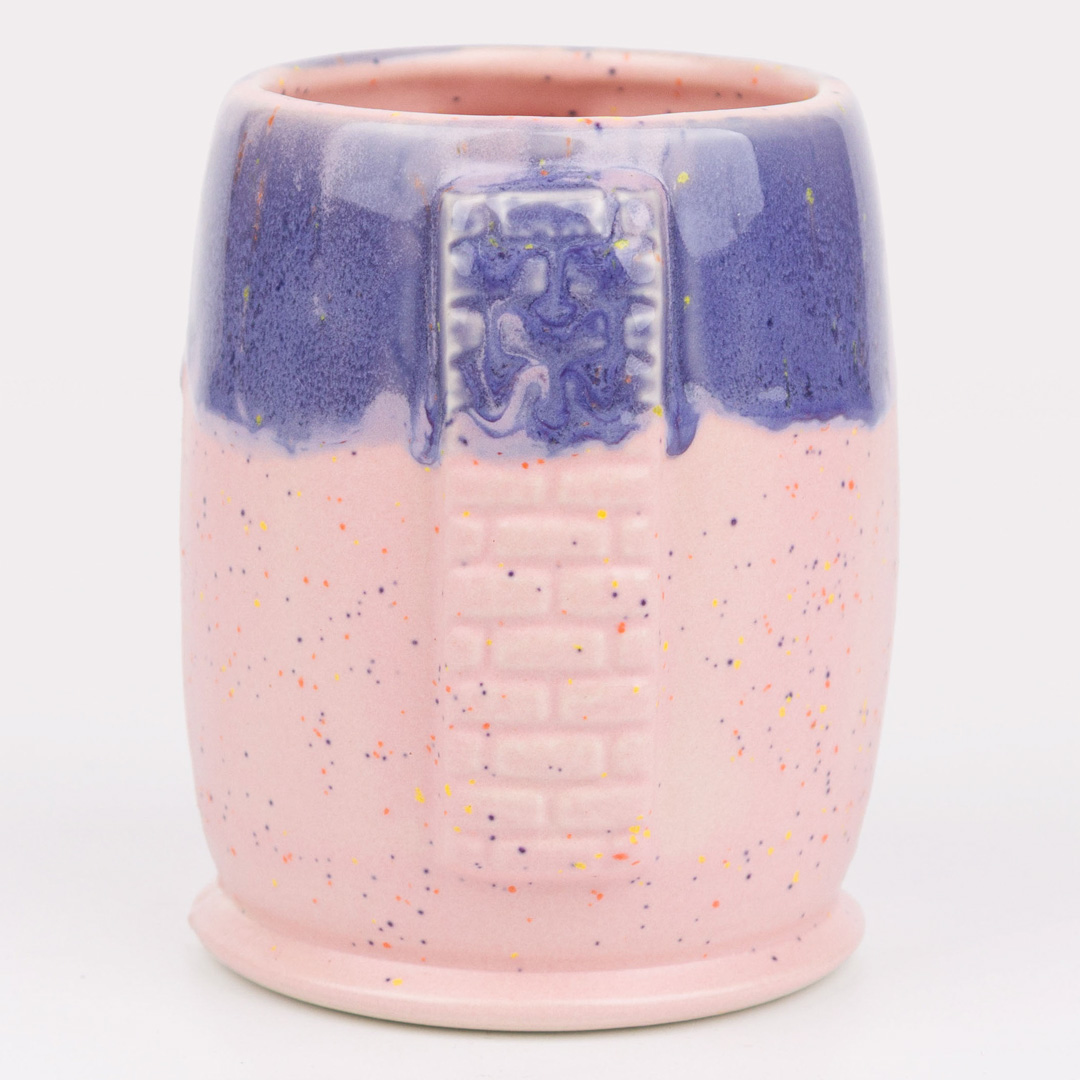 SC-71 Purple-licious over SW-230 Pink Speck