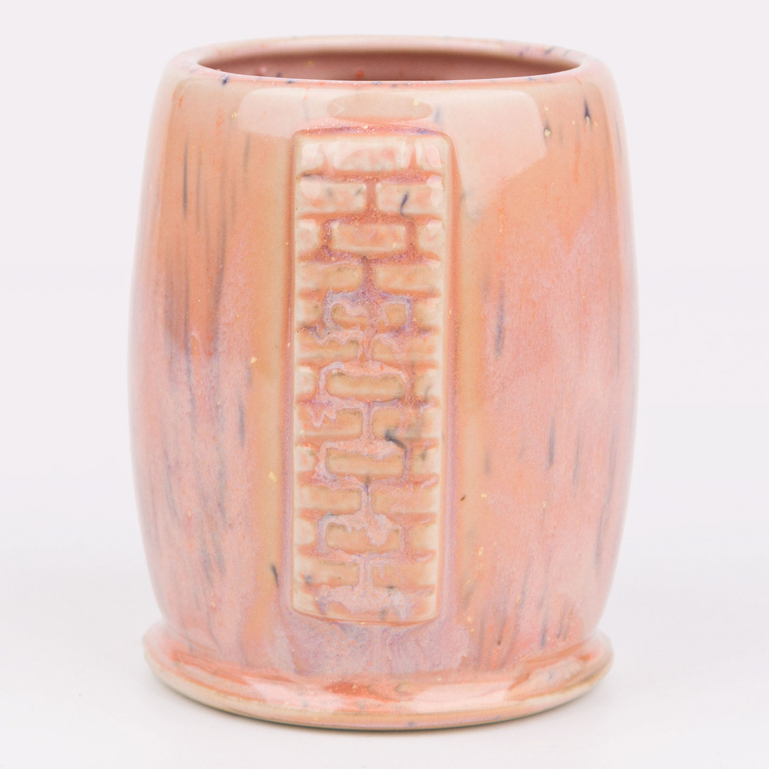 SW-168 Coral Sands over SW-230 Pink Speck
