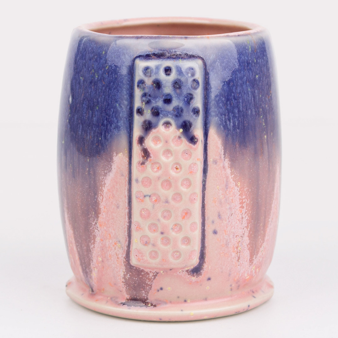 SW-230 Pink Speck over SC-71 Purple-licious